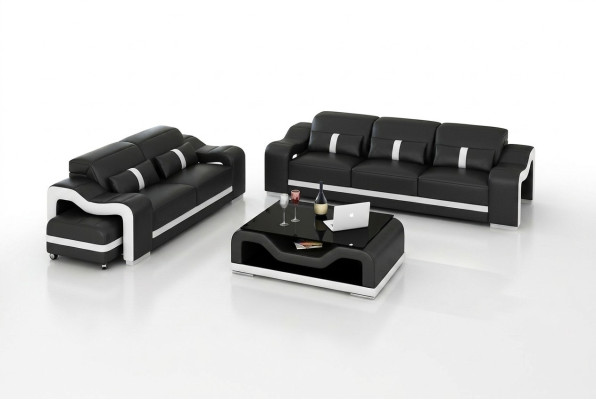 Modern sofa set 3+2 seater sofa couch upholstery set couches leather