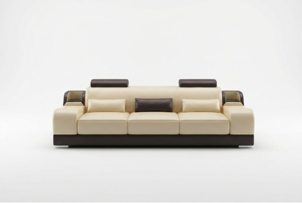 Design couch upholstery sofas leather modern sofa set 3-seater three-seater