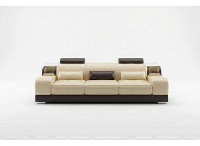 Design couch upholstery sofas leather modern sofa set 3-seater three-seater