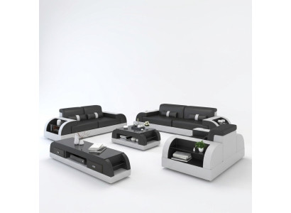 Sofa set 32-seater set sofa upholstery couch leather upholstery set group