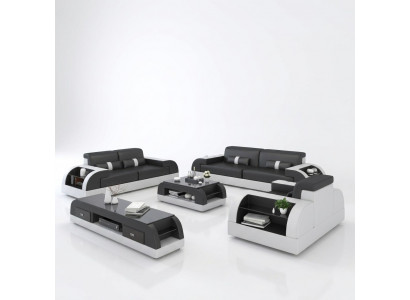 Design sofa couch upholstery sofas couches seating set leather 3-seater