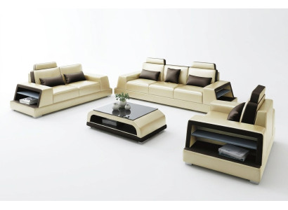 Sofa set 3+1 seater set design sofas upholstered couches relax modern