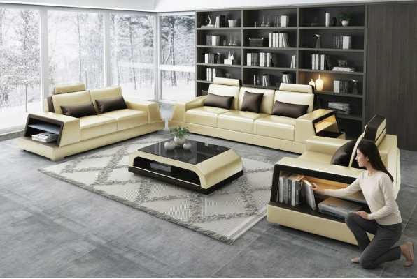 Modern sofa set 321 seater sofa couch upholstery set couches leather