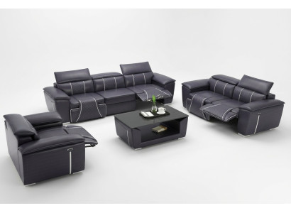Sofa set 3-1-1 seater set multifunction sofas upholstered couches leather relax new