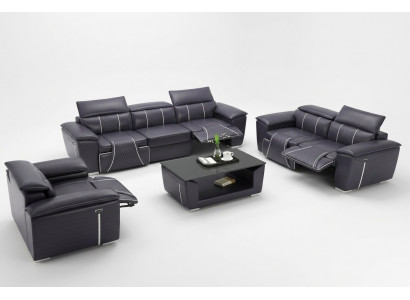 Sofa set 3-1-1 seater set multifunction sofas upholstered couches leather relax new