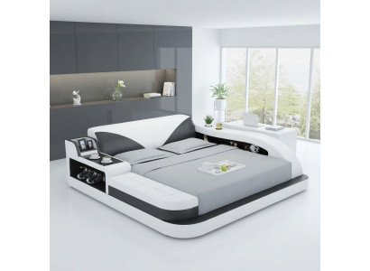 Multifunctional Bed Double Beds Modern Bed Frame Beds 180x200cm