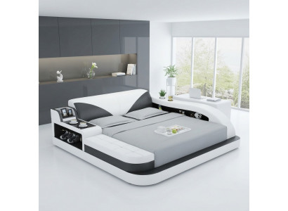 Multifunctional Bed Double Beds Modern Bed Frame Beds 180x200cm