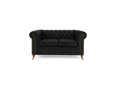 Sofa 2-seater design sofas upholstery couches textile relax modern two-seater new