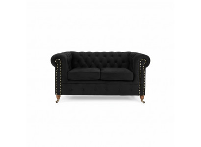 Sofa 2-seater design sofas upholstery couches textile relax modern two-seater new