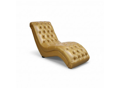 Chesterfield Chaise Longue Sofa Lounge Chaise Club Decor Relax Loungers Leather