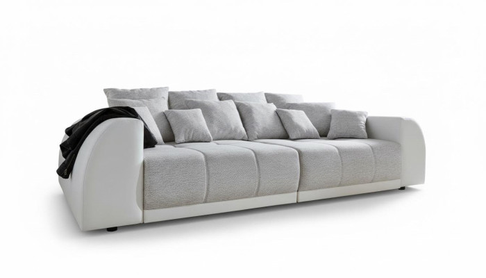 Sofa Couch 310cm Upholstered Sofas 5-Seater Textile Big XXL Living Room Couches