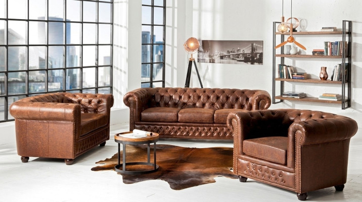 Sofa set 3+2+1 seater set relax design couches upholstered sofas leather