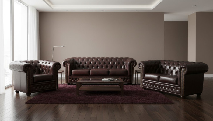 Leather Sofa Set 3+2+1 Seater Suite Upholstered Sofa Couch