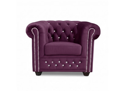 Armchair Club Lounge Designer Recliner Chair Upholstered Sofa 1 Seater TV Textile New