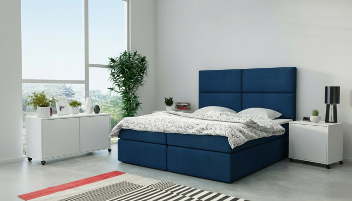 Upholstered bed design bed bedroom textile leather padding hotel beds box spring