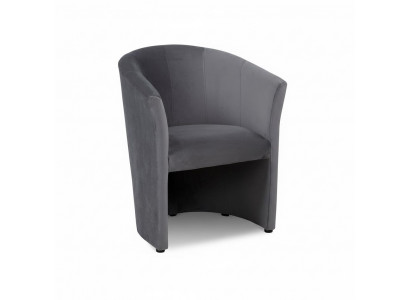 Armchair Club Lounge Design Recliner Upholstered Sofa 1 Seater TV Black