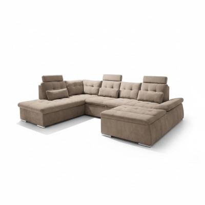 Sofa bed function U-shaped sofa couch design couch upholstery textile modern