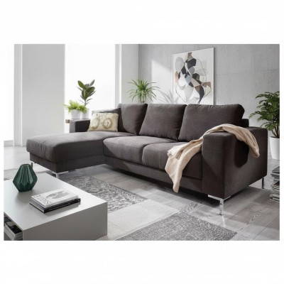 Living landscape L-shaped corner sofa couch design upholstery textile suite sofa