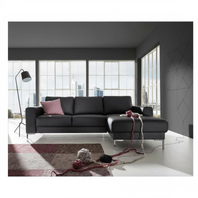 Faux Leather L-shaped couch living landscape corner sofa suite design modern sofa