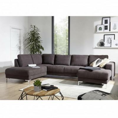 Living landscape corner sofa U-shape couch seat upholstery set suite modern
