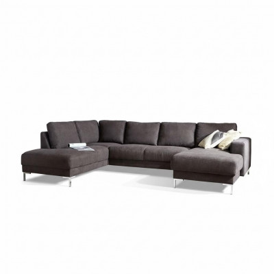 Living landscape corner sofa U-shape couch seat upholstery set suite modern