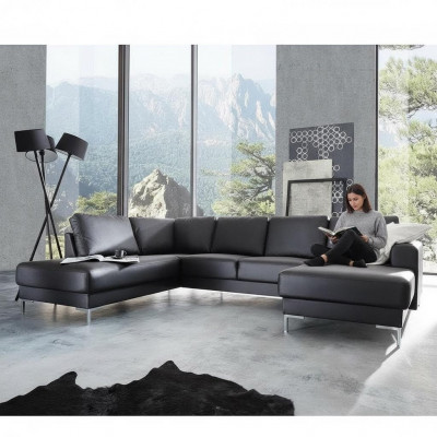 Corner sofa couch upholstery living landscape decor leather corner sofas set