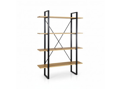 Bookshelf standing shelf file shelf loft shelf partition wall luxury cabinet new