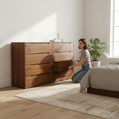 Real wood dresser solid wood furniture dressers solid wood massive shelf cabinet new