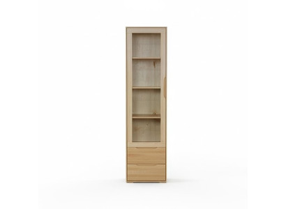 Massive display cabinet genuine handcrafted solid wood cabinet wood cabinets glass display cabinets