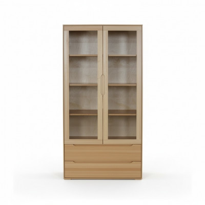 Classic display cabinet showcase handmade solid wood cabinet wood cabinets