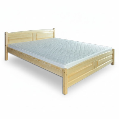 Bed 200x200cm solid wood bed frame double bed