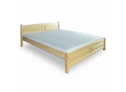 Bed 200x200cm solid wood bed frame double bed