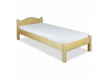 Solid wood bed 100x200 single bed pine solid youth bed full solid wood bed new