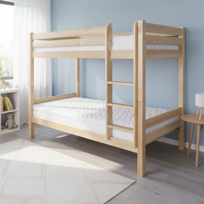 Bunk bed loft bed children's bed pine wood children's room solid wood furniture wood new