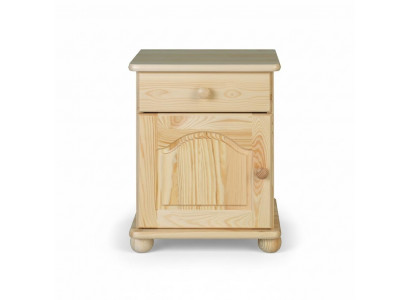 Massive wooden bedside table bedside tables tables consoles console dresser country style