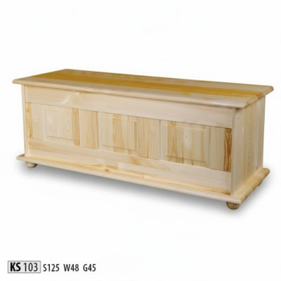 Solid wood storage box wooden crate lid pine handmade box boxes 125x45