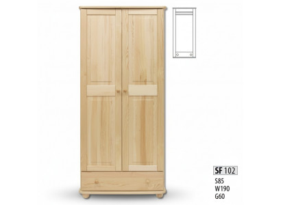 Wardrobe Bedroom Wooden Wardrobe Genuine Handcrafted Solid Wood Wardrobe