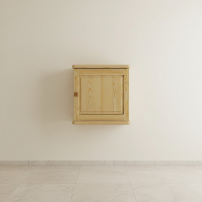 Wall cabinet hanging cabinet storage cabinet kitchen bathroom solid wood furniture real wood shelf