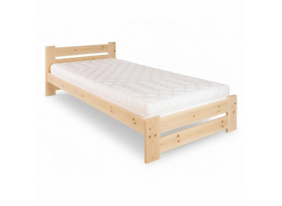 Bed single bed pine bed pine solid wood wooden bed 100x200 wooden bed frame