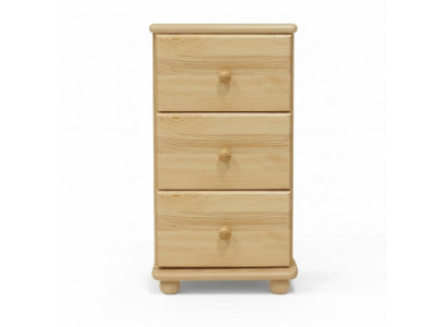 Massive nightstand bedside table chest of drawers handmade wood furniture