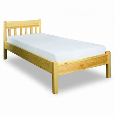 Solid wood bed 100x200 single bed pine solid youth bed full wood bed