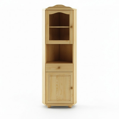 Glass display cabinet corner display corner cabinet real wood solid wood new display cabinets