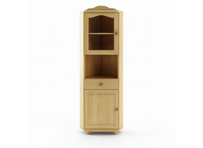 Glass display cabinet corner display corner cabinet real wood solid wood new display cabinets
