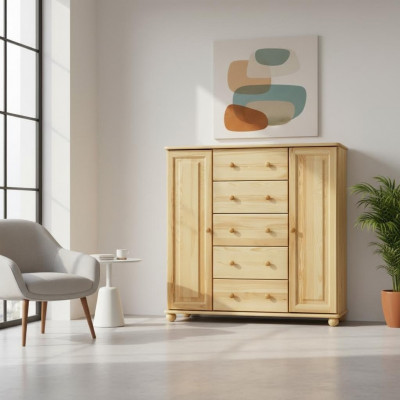 Massive dresser sideboard cabinet furniture real wood cabinets new sideboard