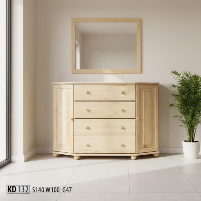 Sideboard massive dresser cabinet furniture solid wood cabinets new sideboard