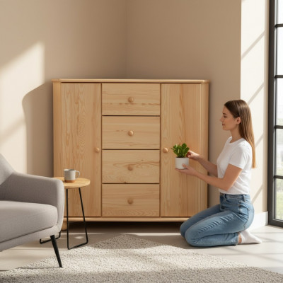 Corner cabinet, cabinet, shelf, dresser, sideboard, corner sideboards, solid sideboard, new