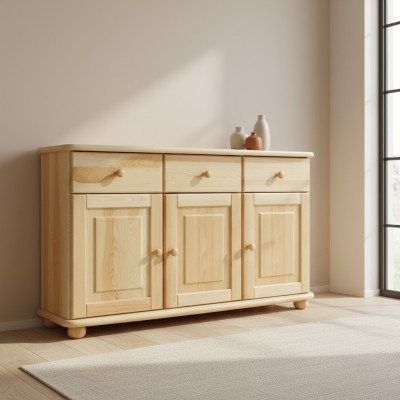 Massive dresser sideboard cabinet dressers solid wood cabinets new furniture