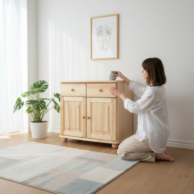 Massive dresser sideboard cabinet real wood cabinets sideboard furniture dressers
