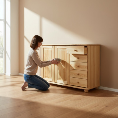 Massive dresser sideboard furniture dressers solid wood cabinets new sideboard cabinet