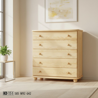 Sideboard Designer Chest of Drawers Solid Wood Furniture Dressers Solid Wood Massive Cabinet New